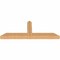 Ekena Millwork Portland Smooth Timber Gable Bracket, Western Red Cedar, 72"W x 27"H x 5 1/2"D x 5 1/2"F, 9/12 Pitch GBW072X27X0606POR00SWR - alternate 4